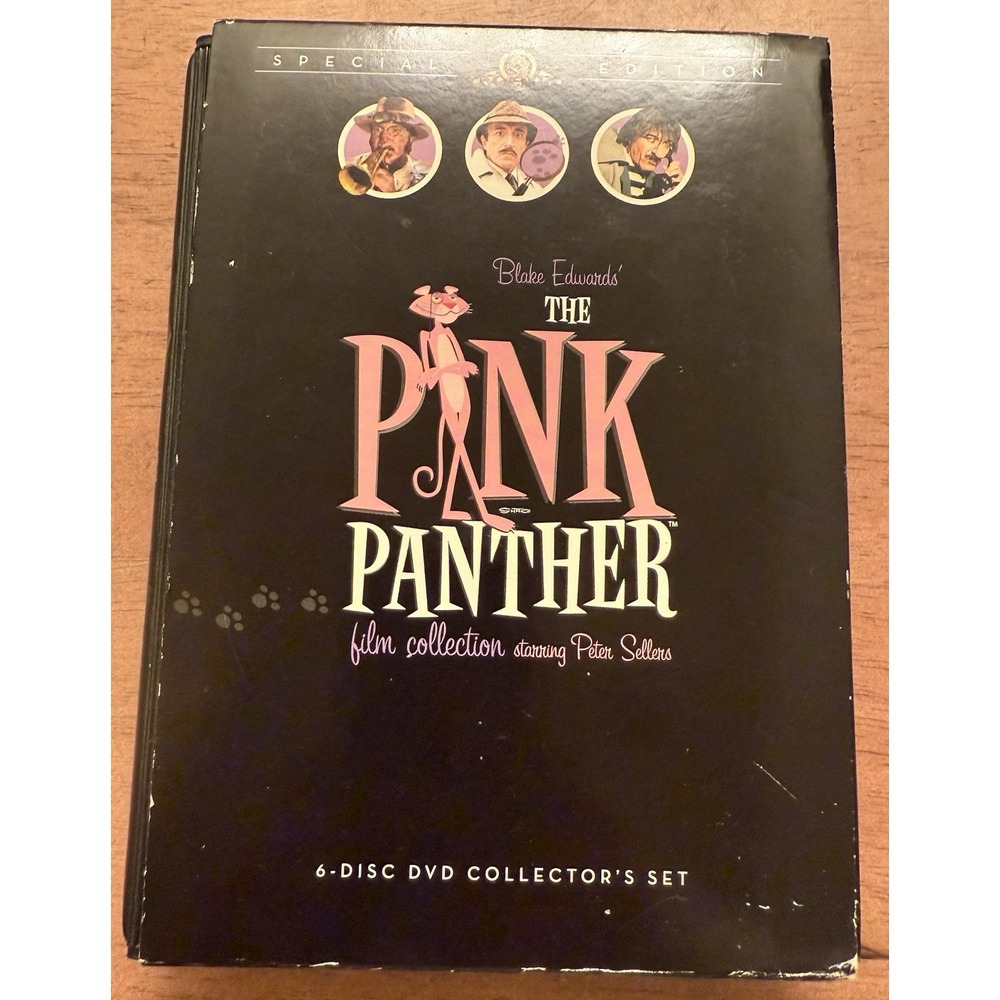 The Pink Panther Film Collection (DVD, 2004, 6-Disc Set)‎ Peter Sellers